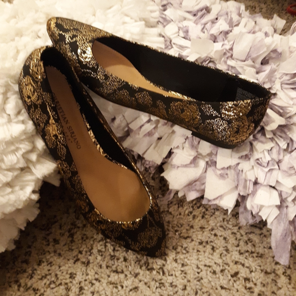 Point toe flats shoes